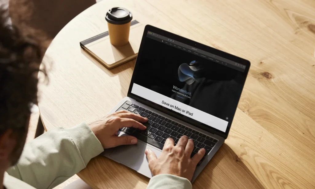 Apple's website constantly improves and reiterates its UX design