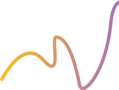 A squiggled line image to be used on right side of a web page, which forms part of the brand identity of Yellow Circle Web Solutions Limited